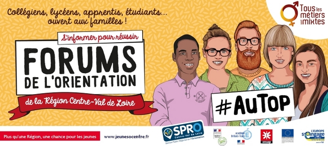 Le CFAAD45 sur les Forums d'Orientation 2018 Bannière Forums d'Orientation 2018